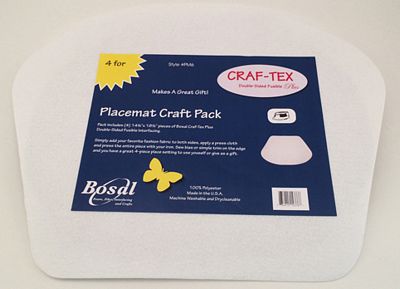 Bosal Craf-Tex Plus Cupcake Placemats (4 Pack)