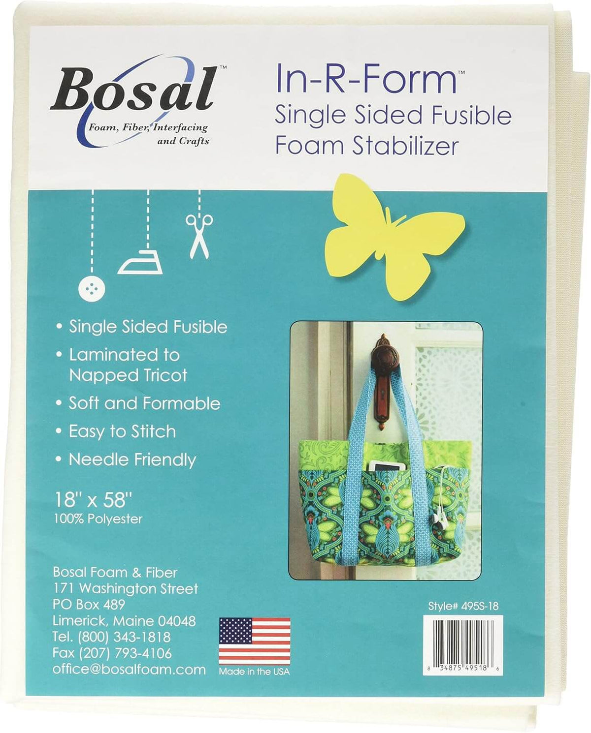 Bosal In-R-Form Plus Double-Sided Fusible Foam 18 x 58 in