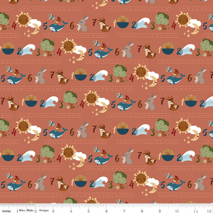 Created with Love - Seven Days - Clay (3-Yard Pack)