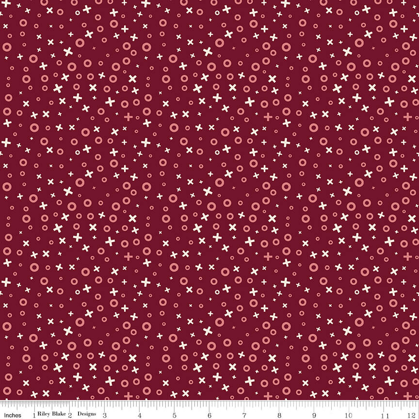 Love You Always - XOs - Burgundy