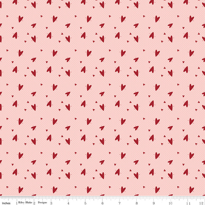 Love You Always - Hearts - Pink
