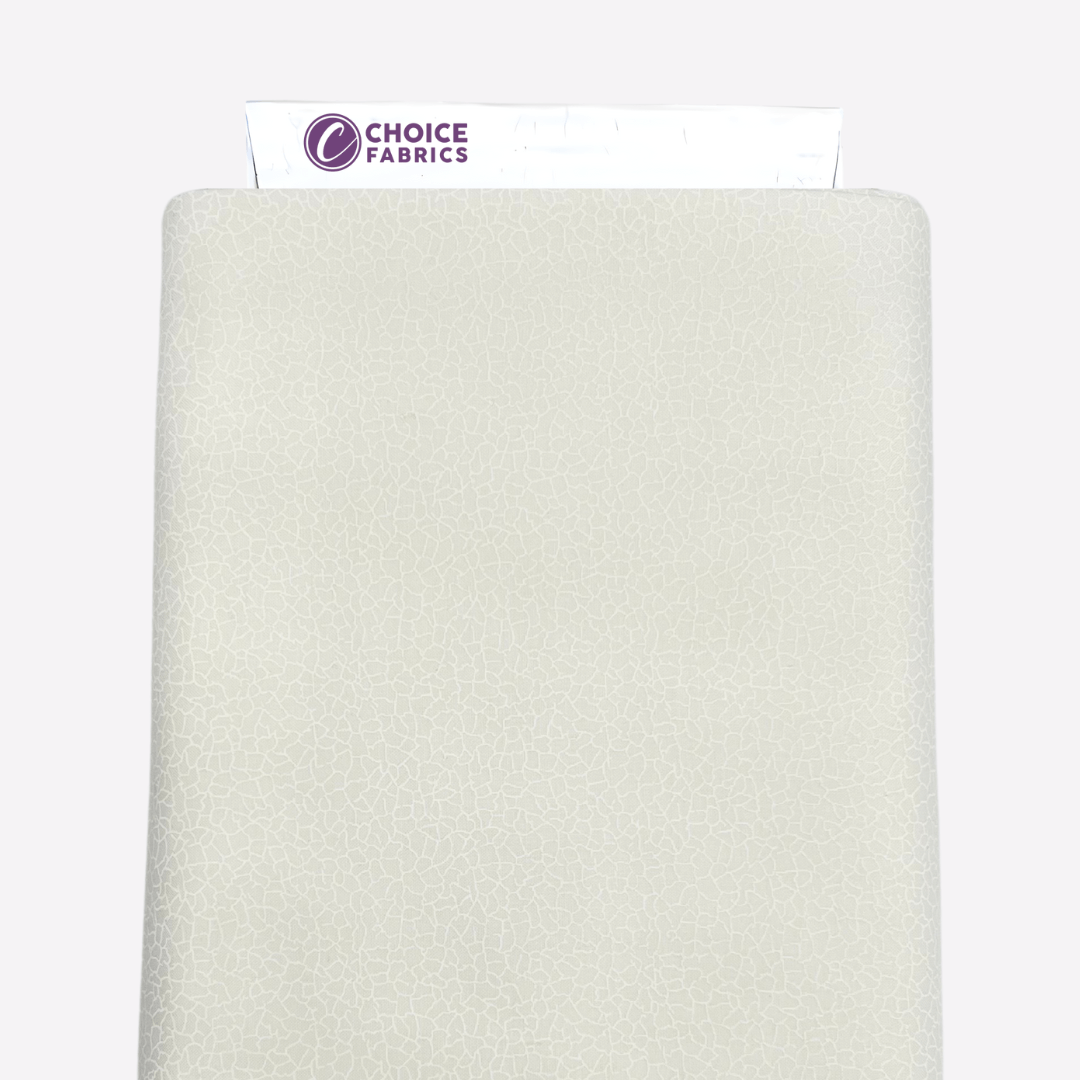 Tone on Tone 108" Supreme Backings - White on White Crackle (3-Yard Pack)