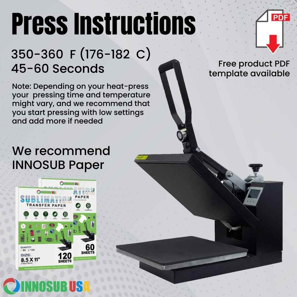 Sublimation Blanks Dog Collar Polyester Adjustable by INNOSUB USA - 3 Sizes