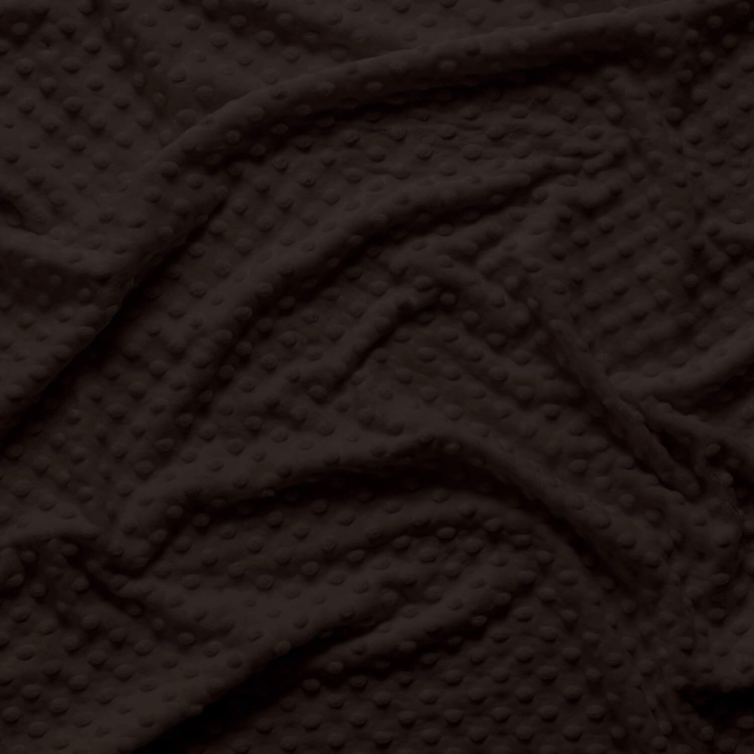 Minky Dot - Dark Chocolate