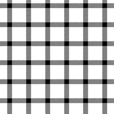 Plaid Essentials - Shepherd Plaid - White
