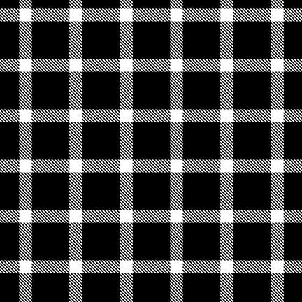 Plaid Essentials - Shepherd Plaid - Black
