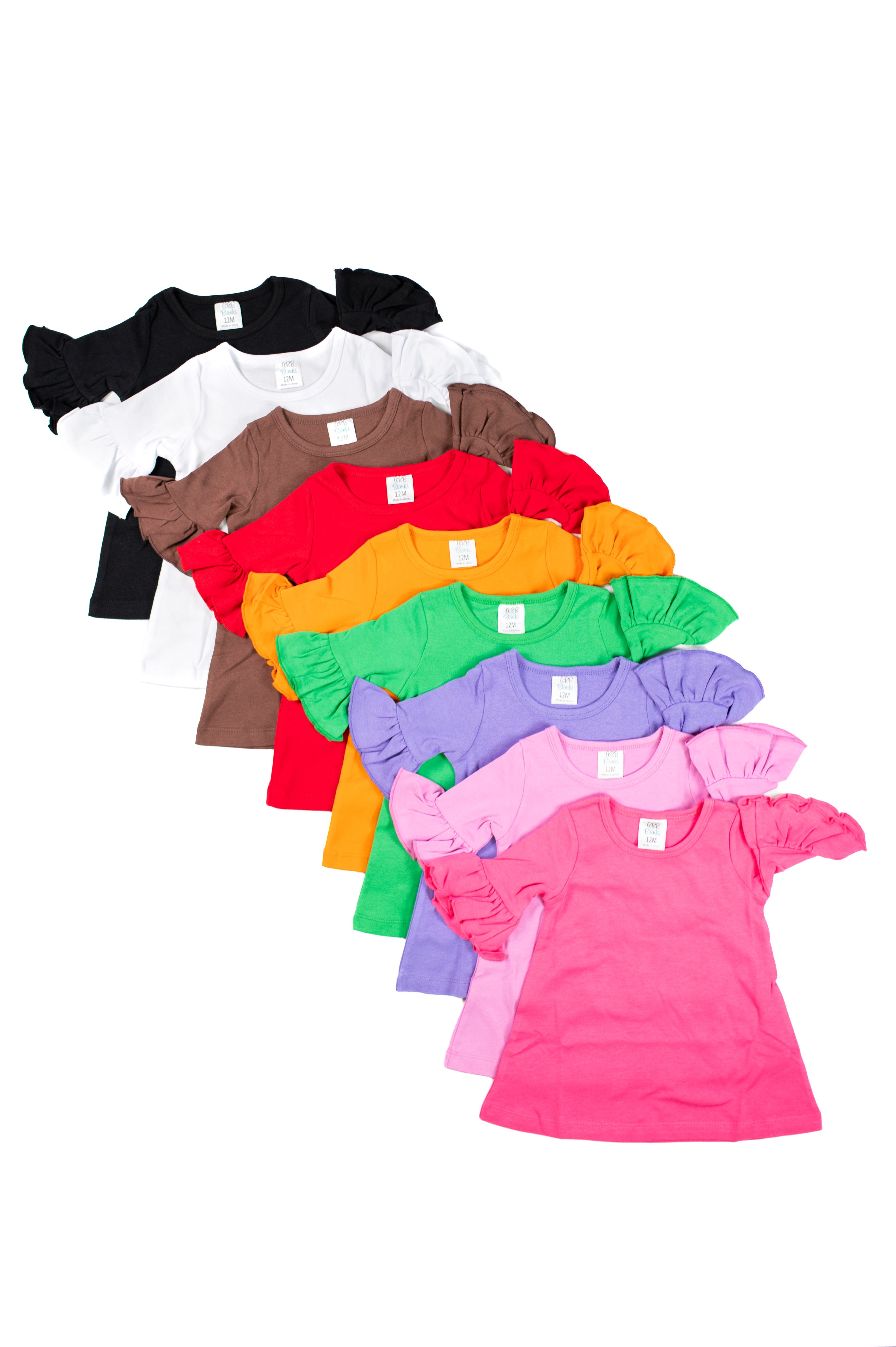 Girl's Bell Sleeve Tunics