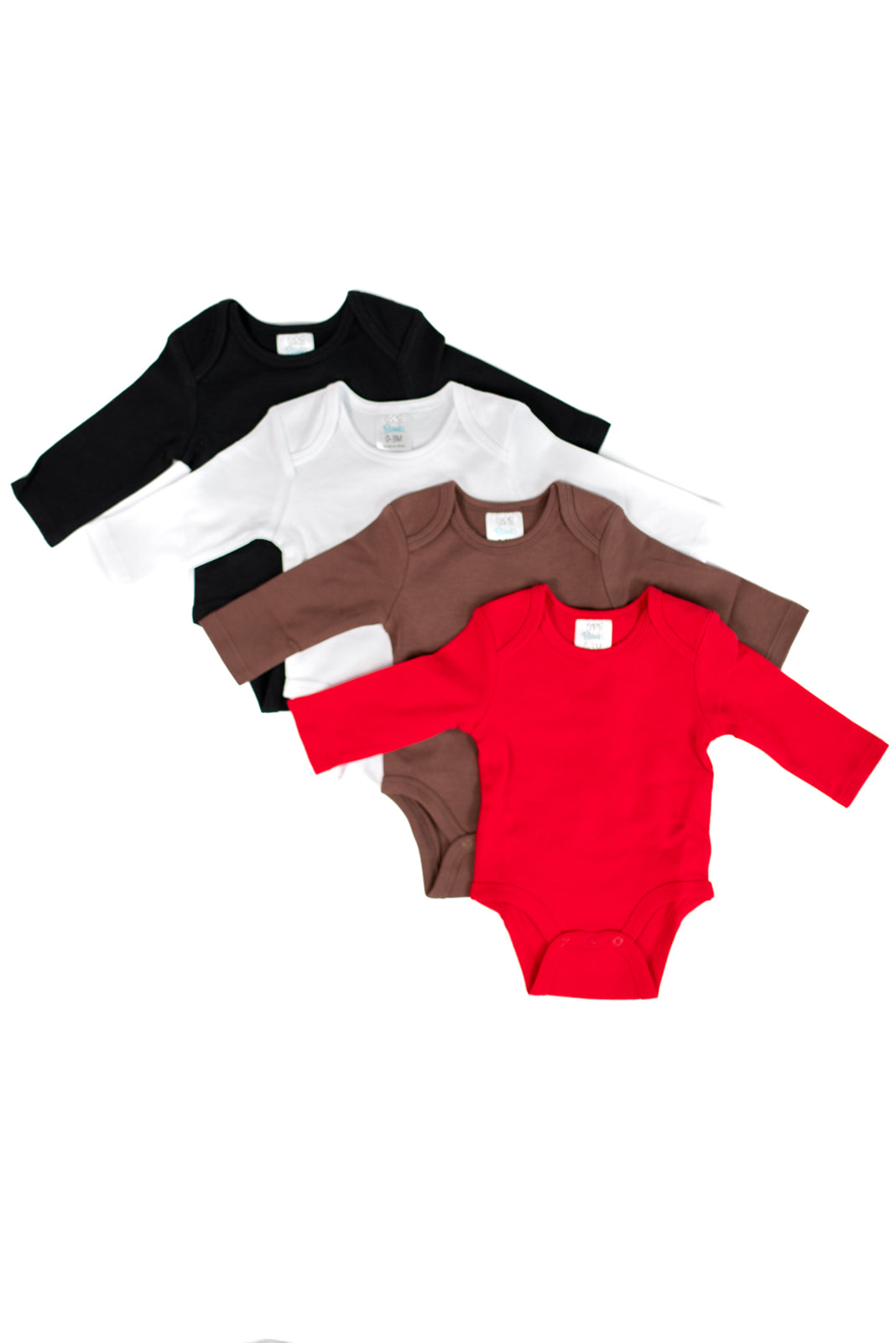 Unisex Long Sleeve Lap Shoulder Bodysuit