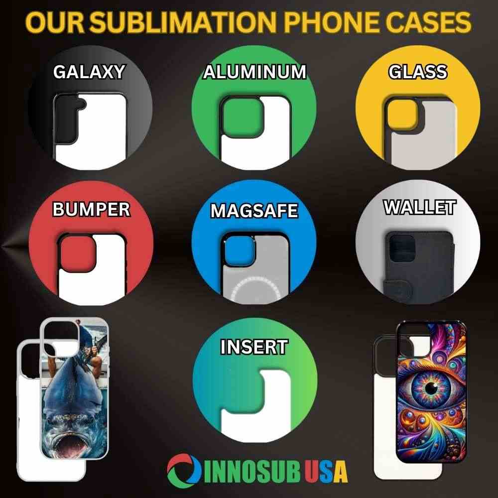 Sublimation Blanks Phone Case Compatible with Samsung Galaxy Note 8/9/10/20- by INNOSUB USA