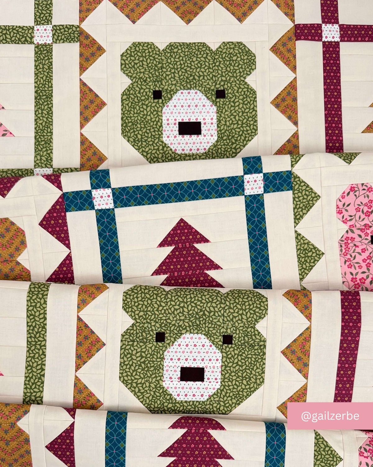 Grizzly Grove Quilt Pattern