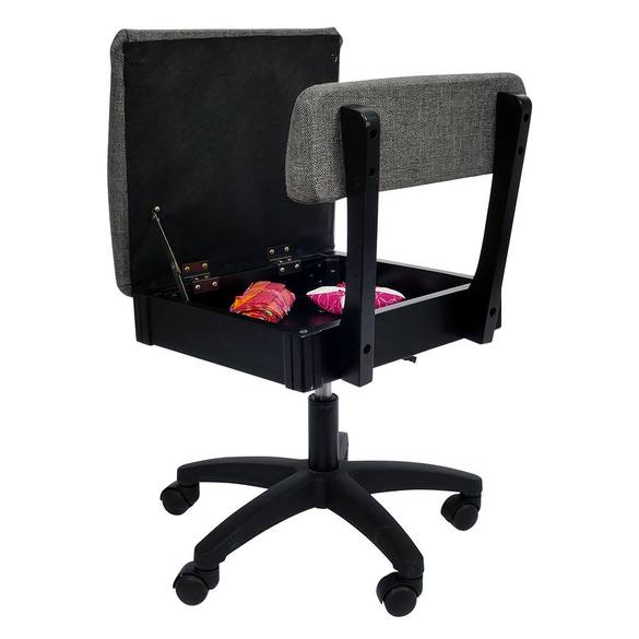 Lady Gray Hydraulic Sewing Chair