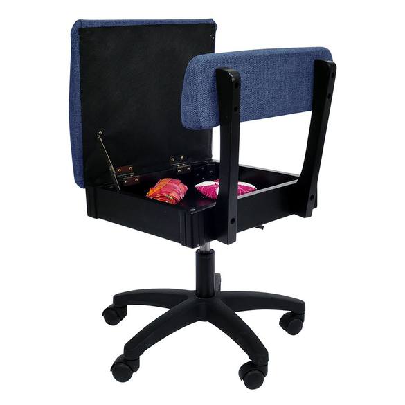 Duchess Blue Hydraulic Sewing Chair