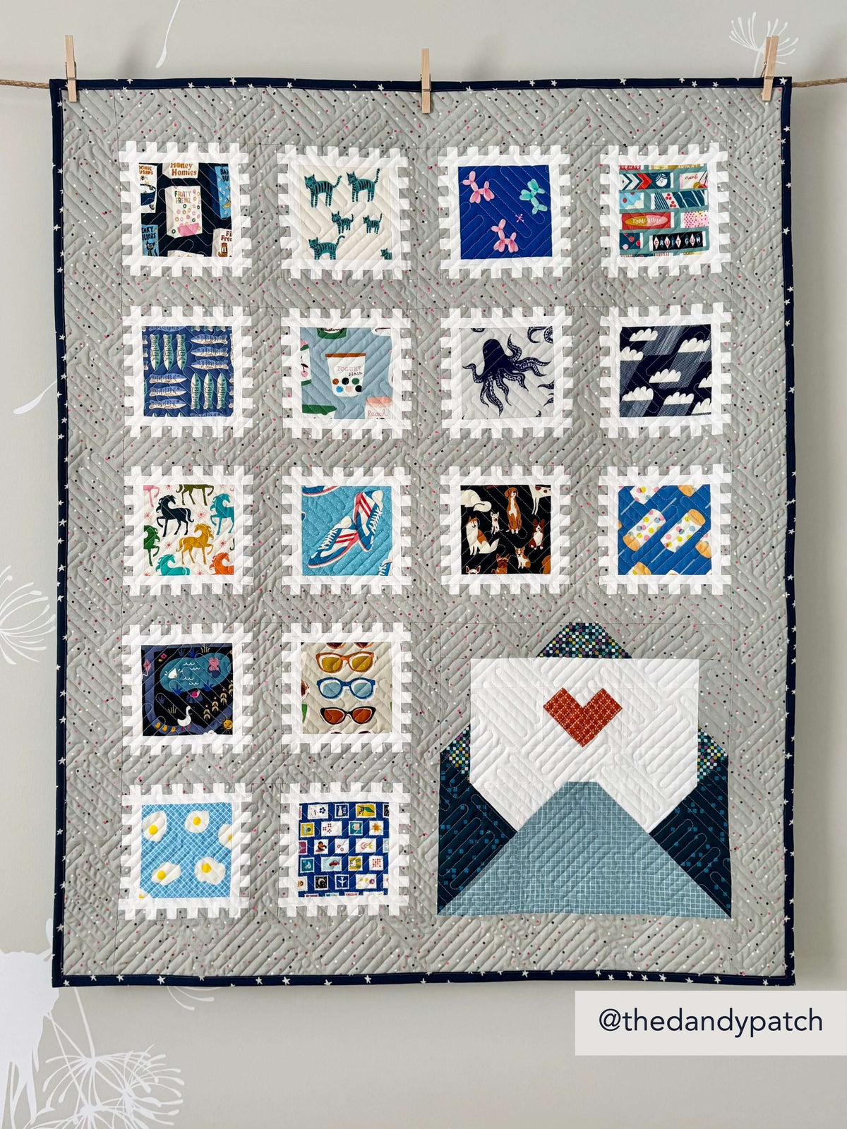 Happy Mail Quilt Pattern