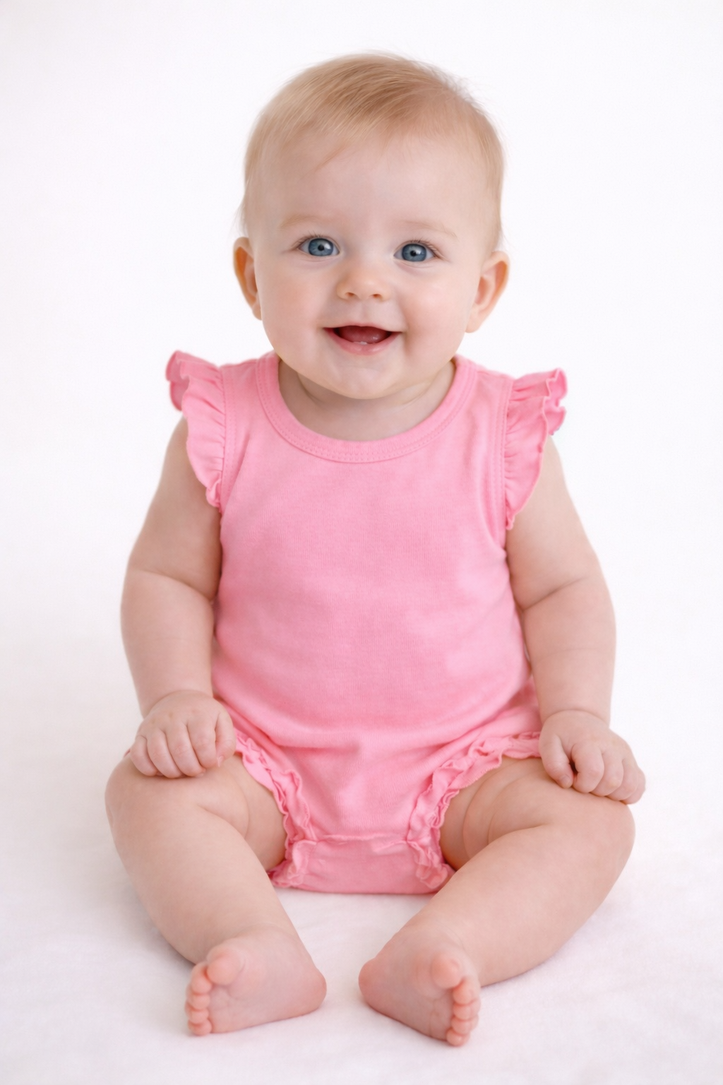 Girl's Angel Sleeve Bubbles