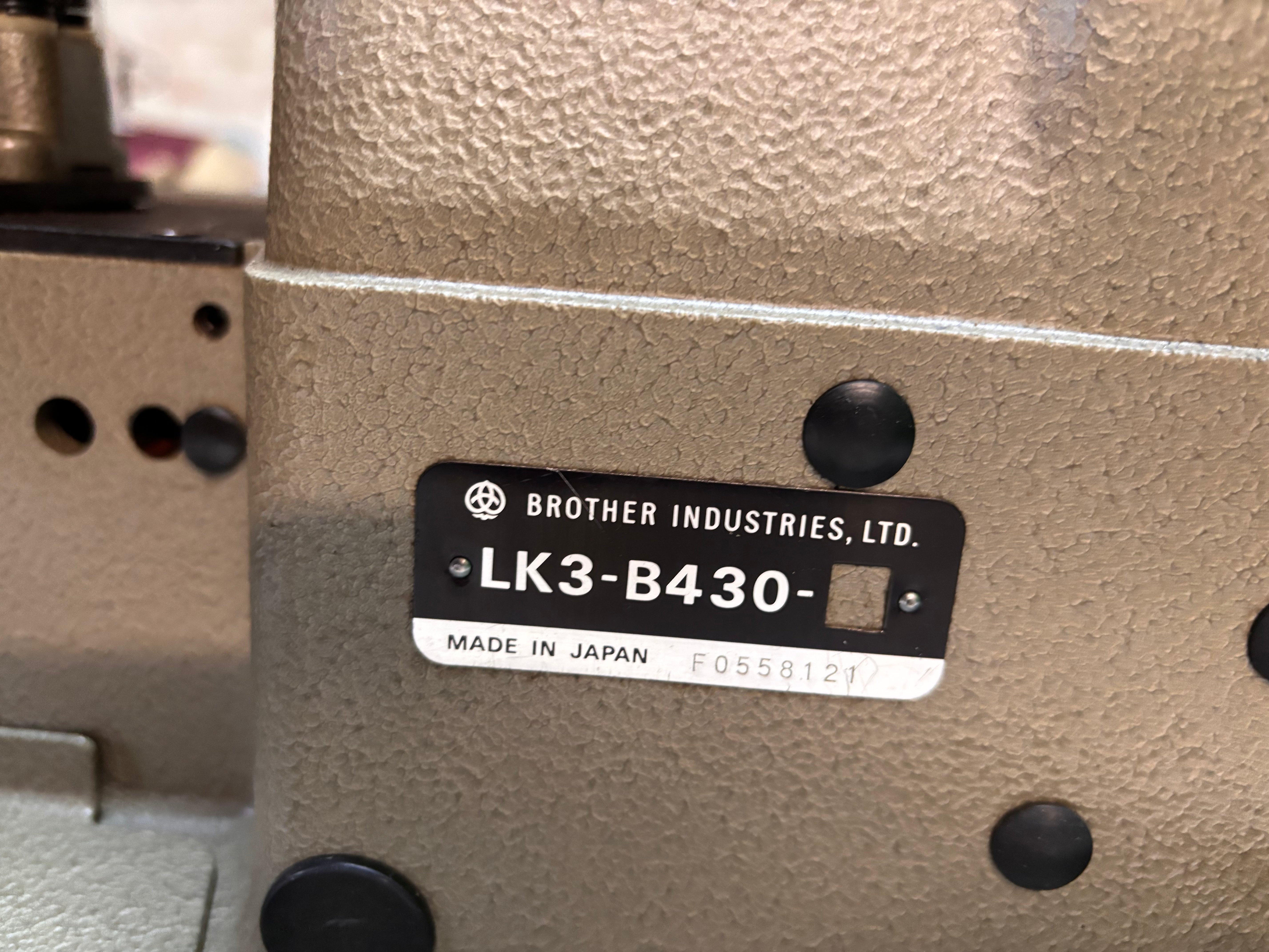 Used Brother LK3-B430