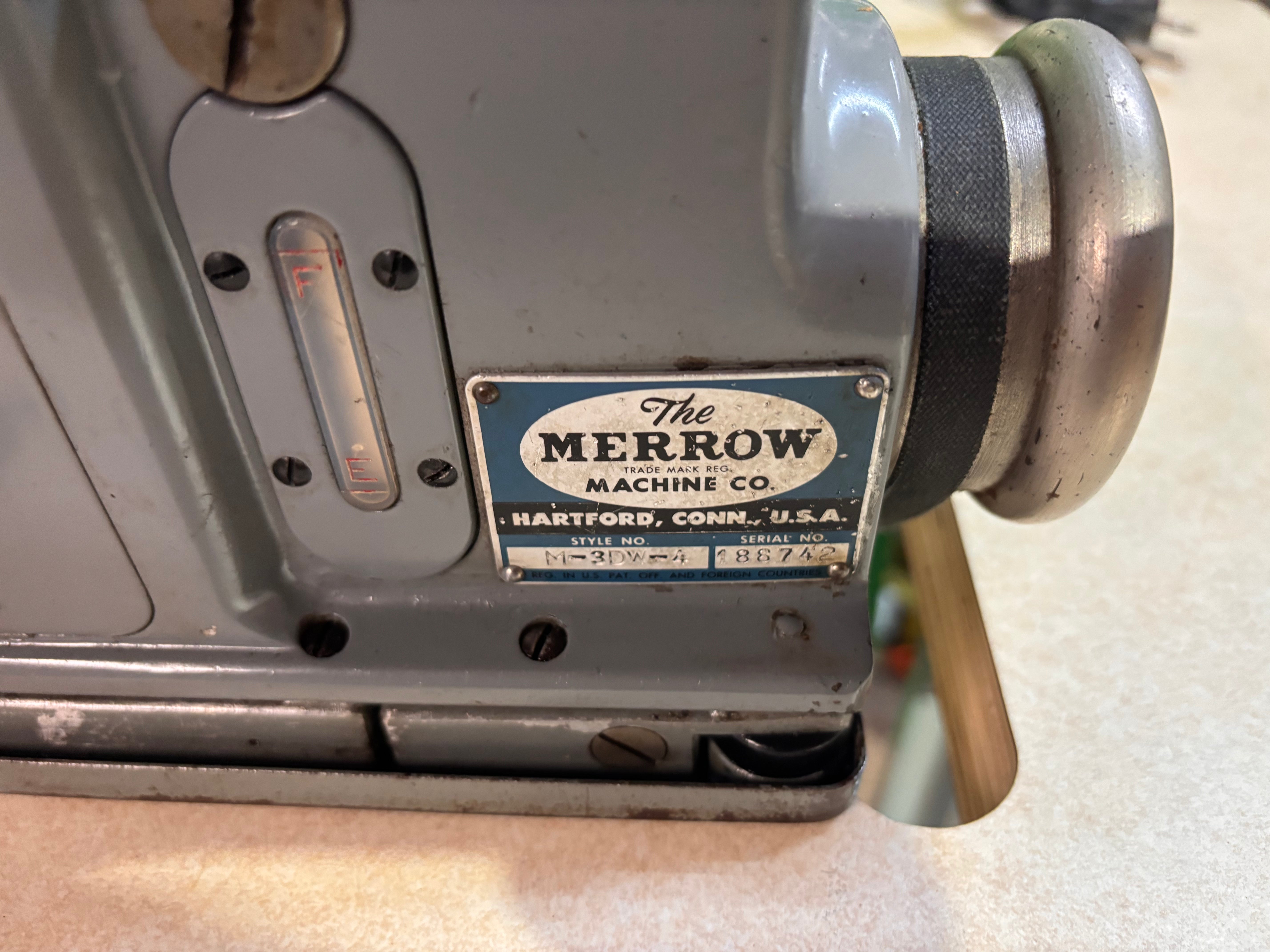 USED Merrow 3-Thread M-3DW-4