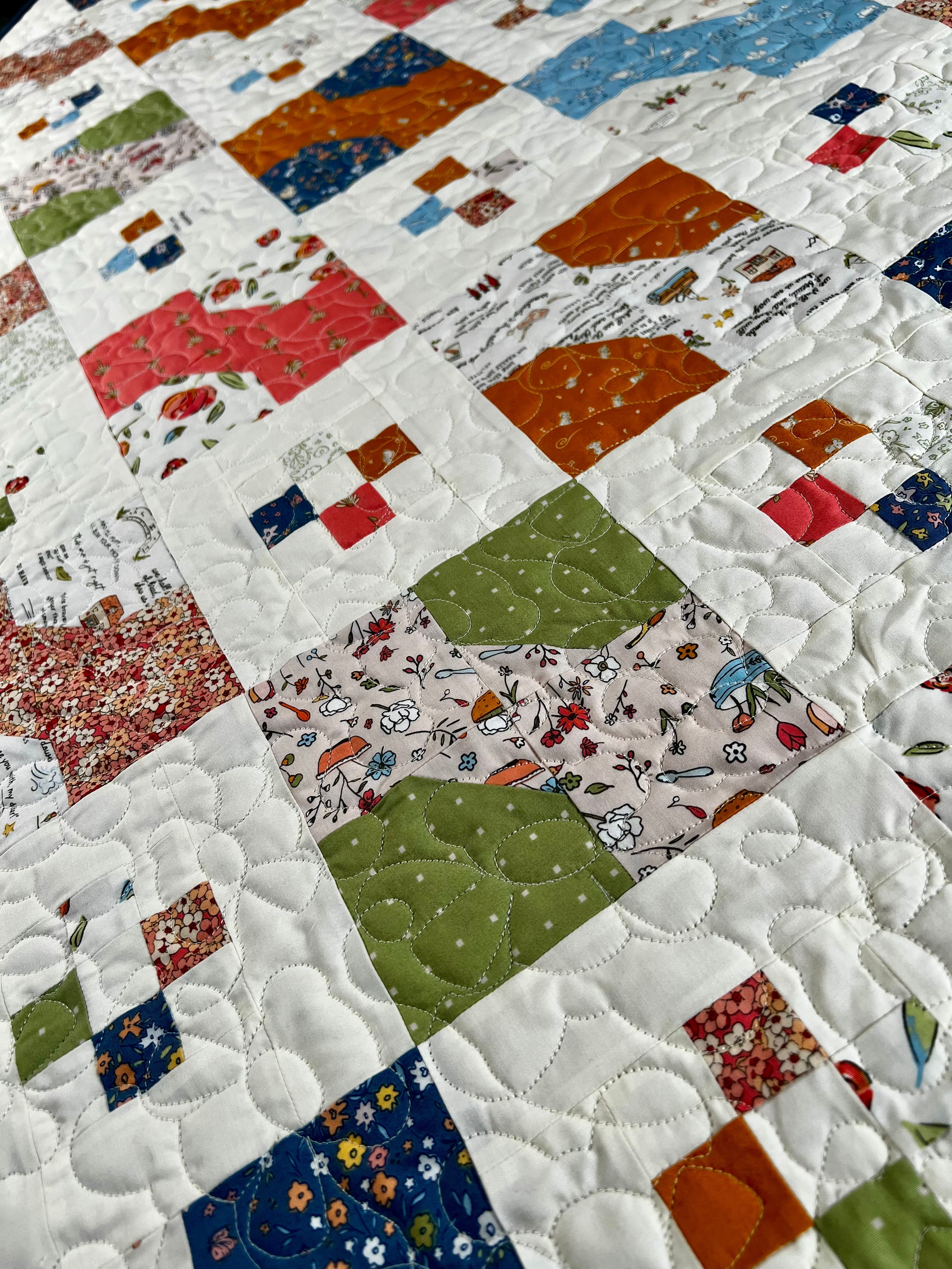 Vintage Bows Quilt Pattern - Paper Pattern