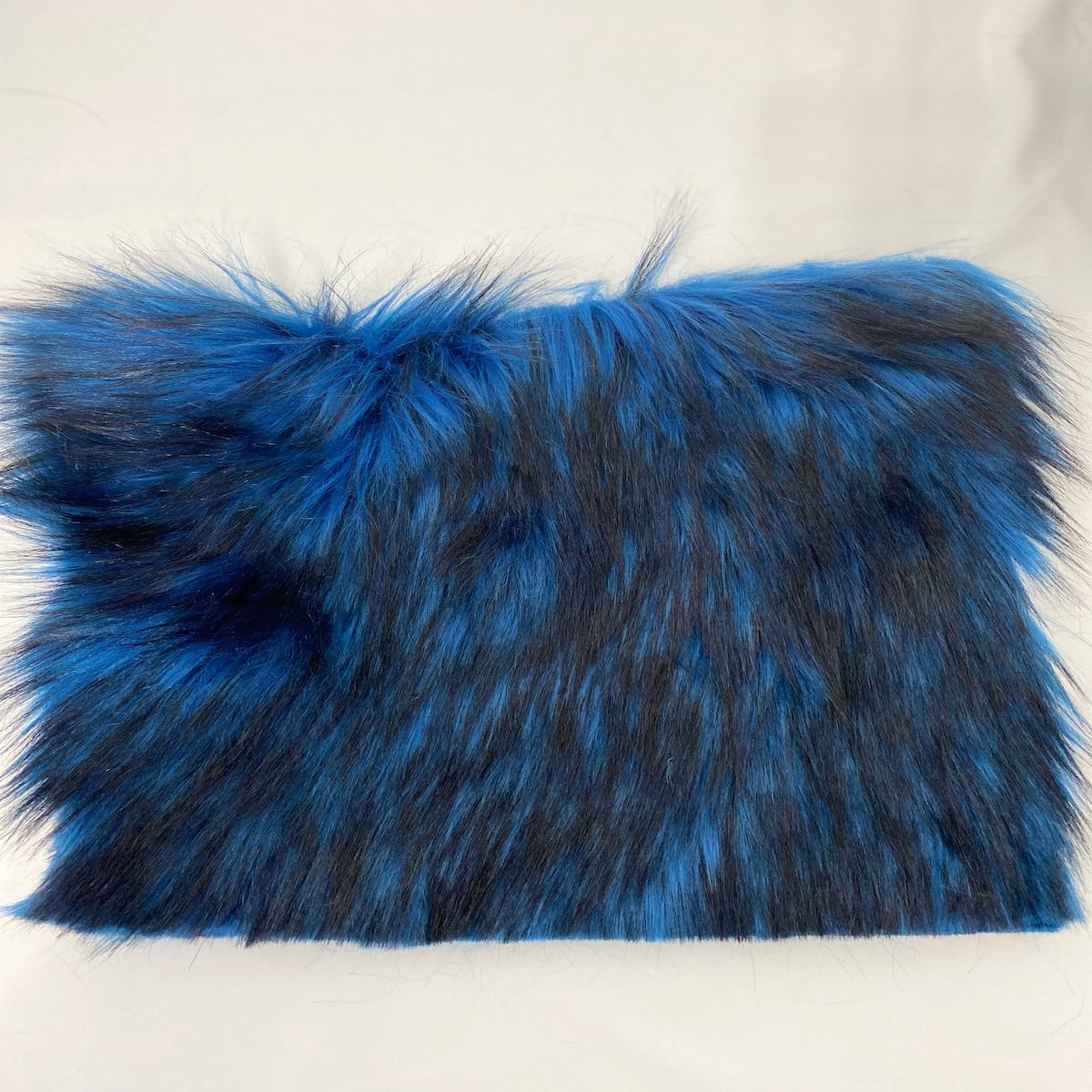 Husky Print Long Pile Shaggy Faux Fur Fabric