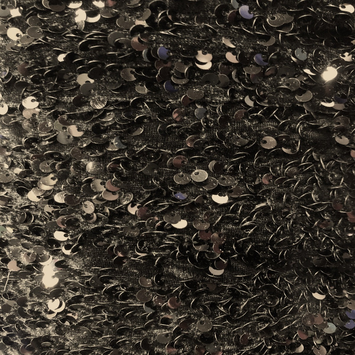 Sequins Embroidered Stretch Velvet Rodeo Fabric
