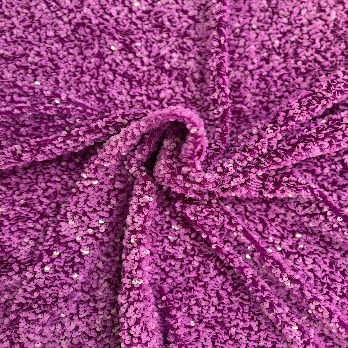 Sequins Embroidered Stretch Velvet Rodeo Fabric