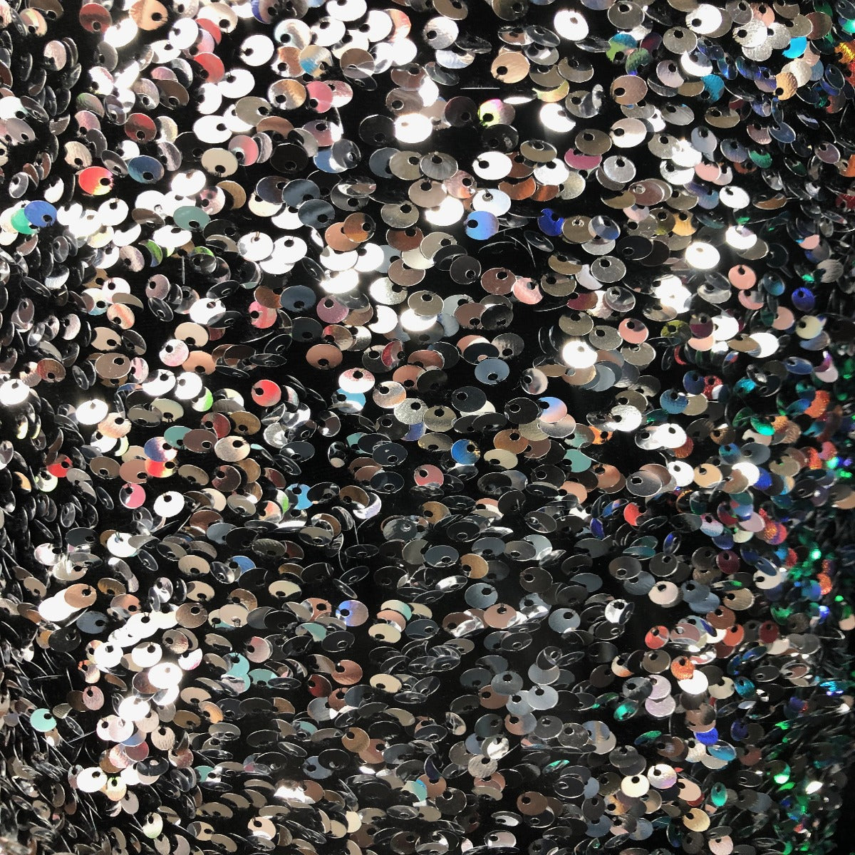 Sequins Embroidered Stretch Velvet Rodeo Fabric
