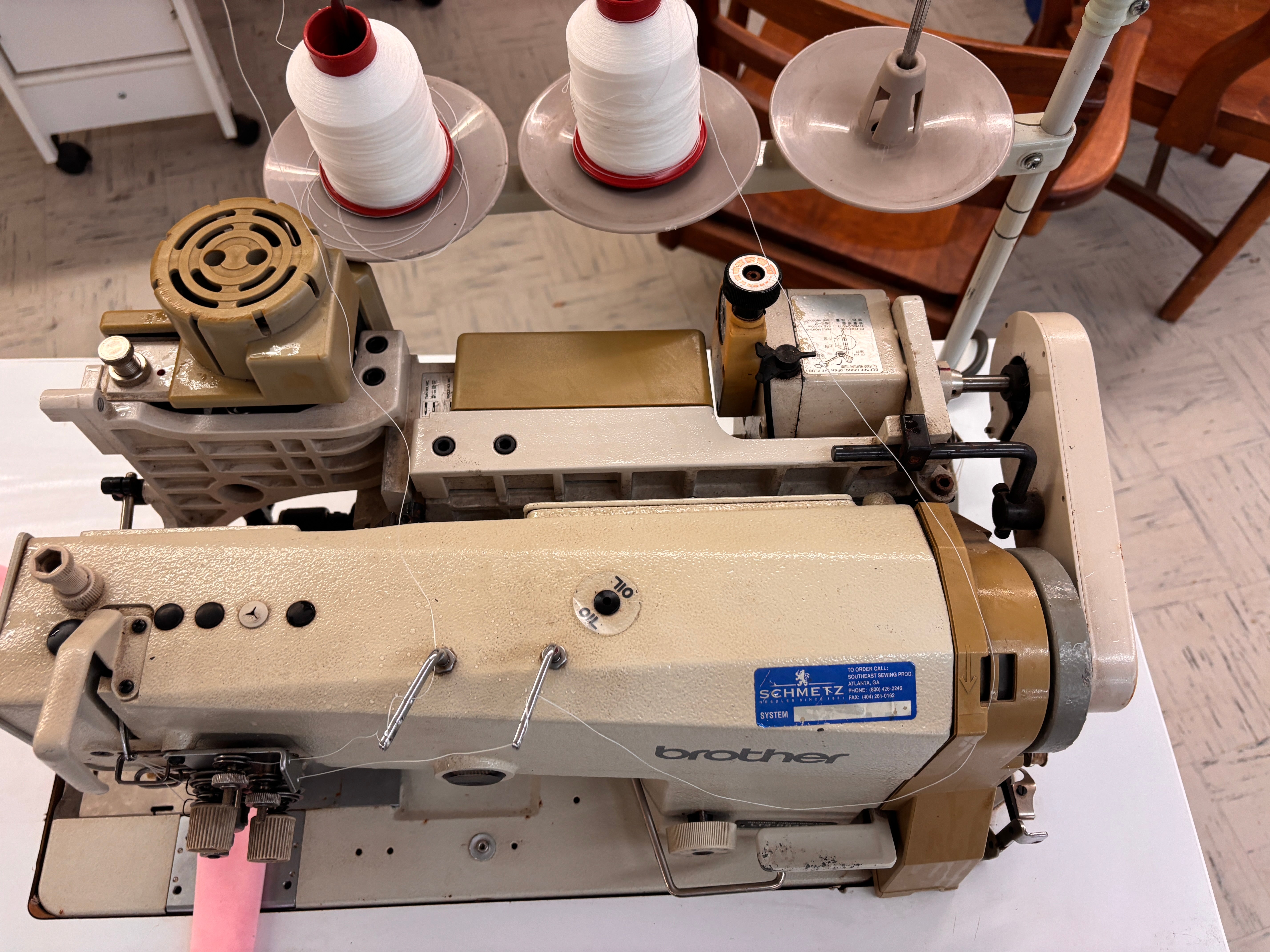 Used 2 Needle Brother LT2-B842-5