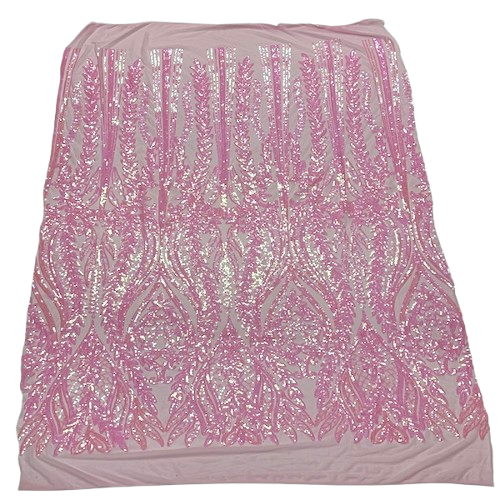 Anault Damask Stretch Sequins Fabric