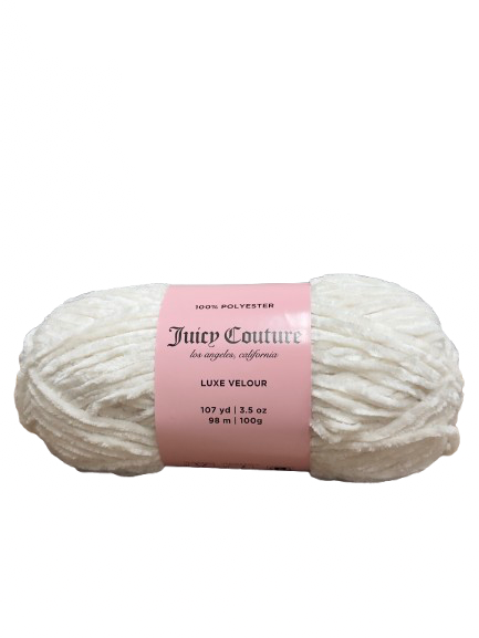 Juicy Couture Luxe Velour Sparkle Yarn - 107 Yards