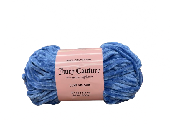 Juicy Couture Luxe Velour Sparkle Yarn - 107 Yards