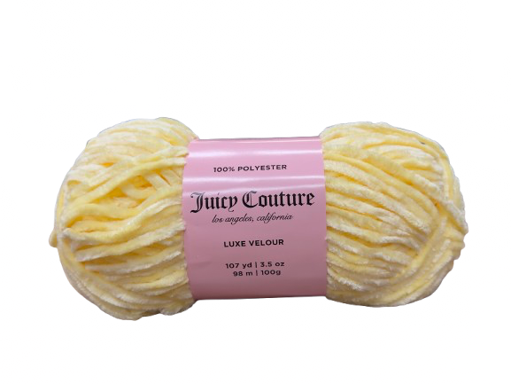 Juicy Couture Luxe Velour Sparkle Yarn - 107 Yards