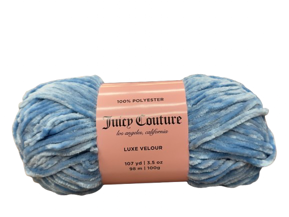 Juicy Couture Luxe Velour Sparkle Yarn - 107 Yards