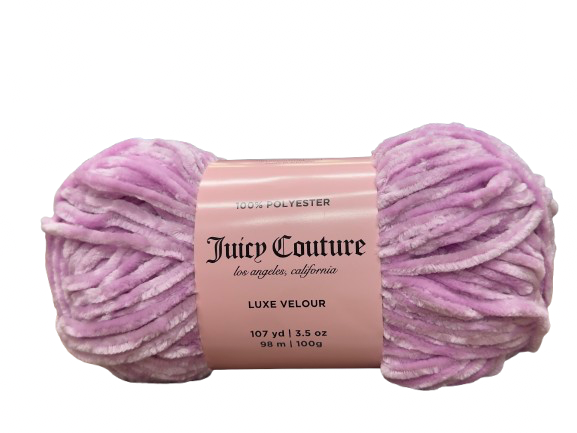 Juicy Couture Luxe Velour Sparkle Yarn - 107 Yards