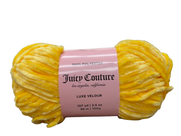 Juicy Couture Luxe Velour Sparkle Yarn - 107 Yards