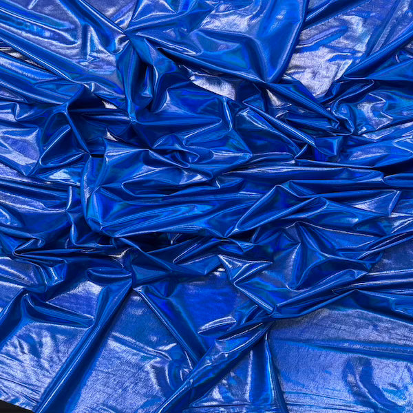 Metallic Iridescent Foil Spandex Fabric