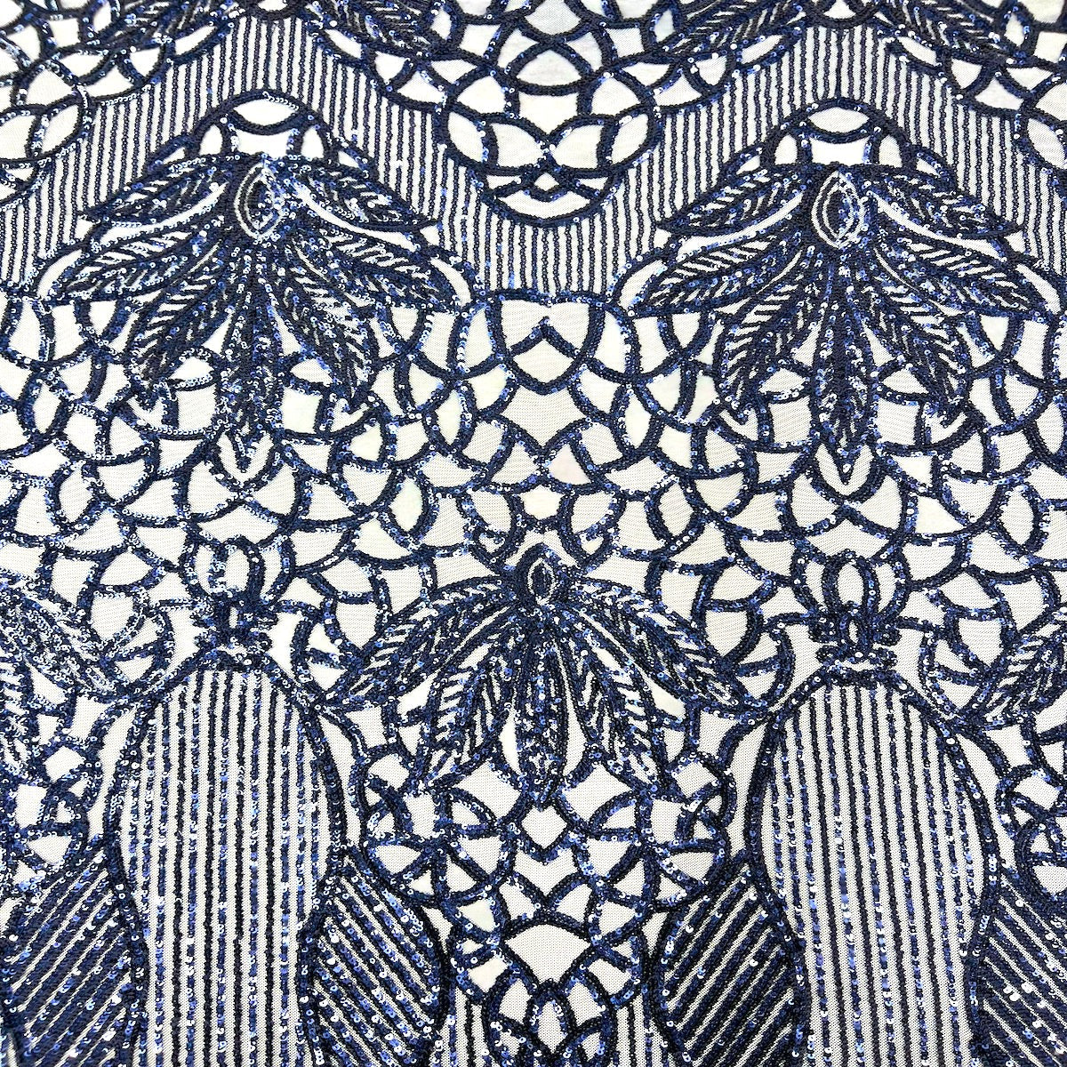 Bella Bee Stretch Sequins Fabric