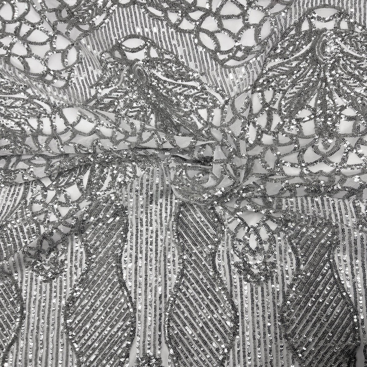 Bella Bee Stretch Sequins Fabric