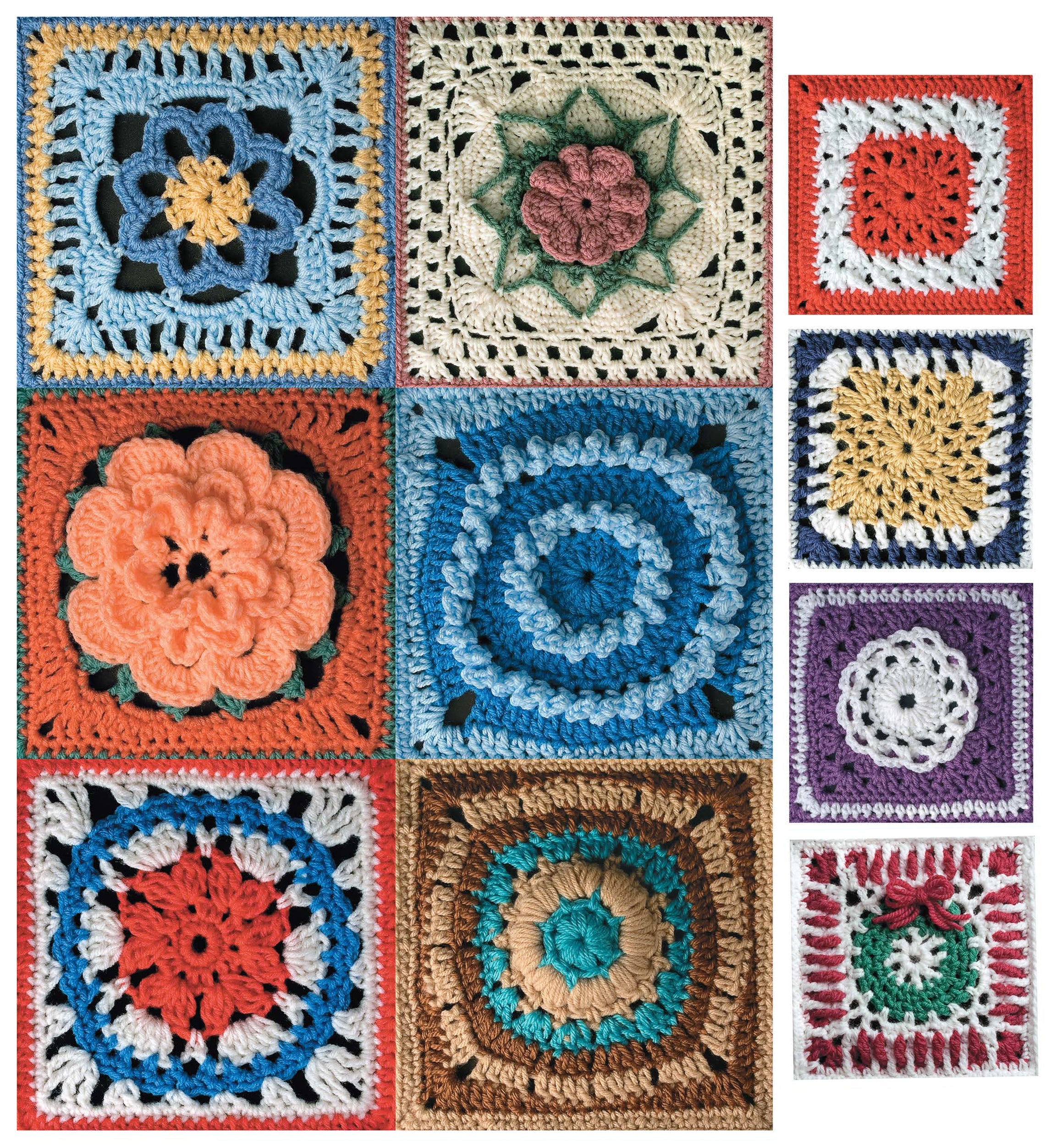 50 Fabulous Crochet Squares