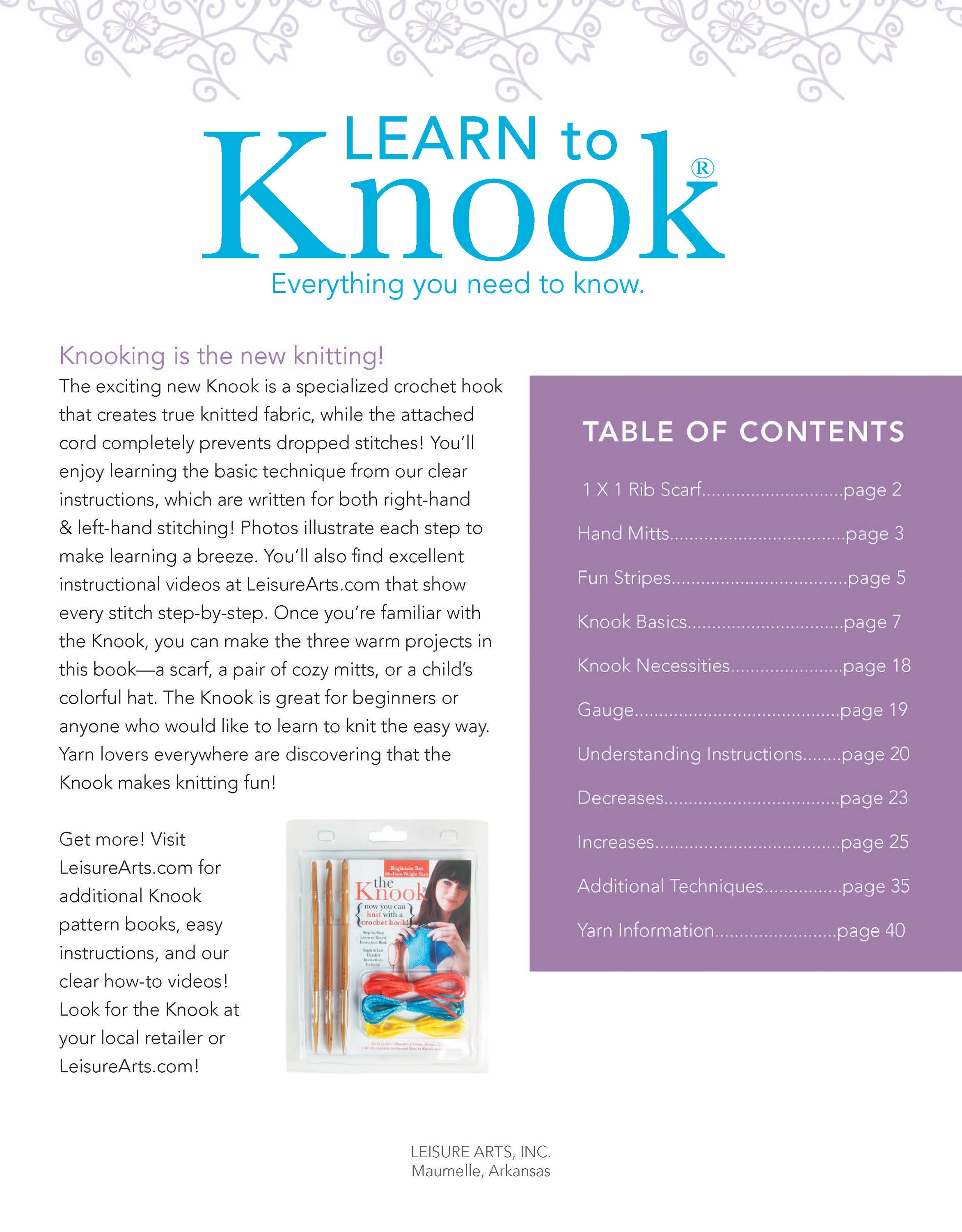 Learn to Knook
