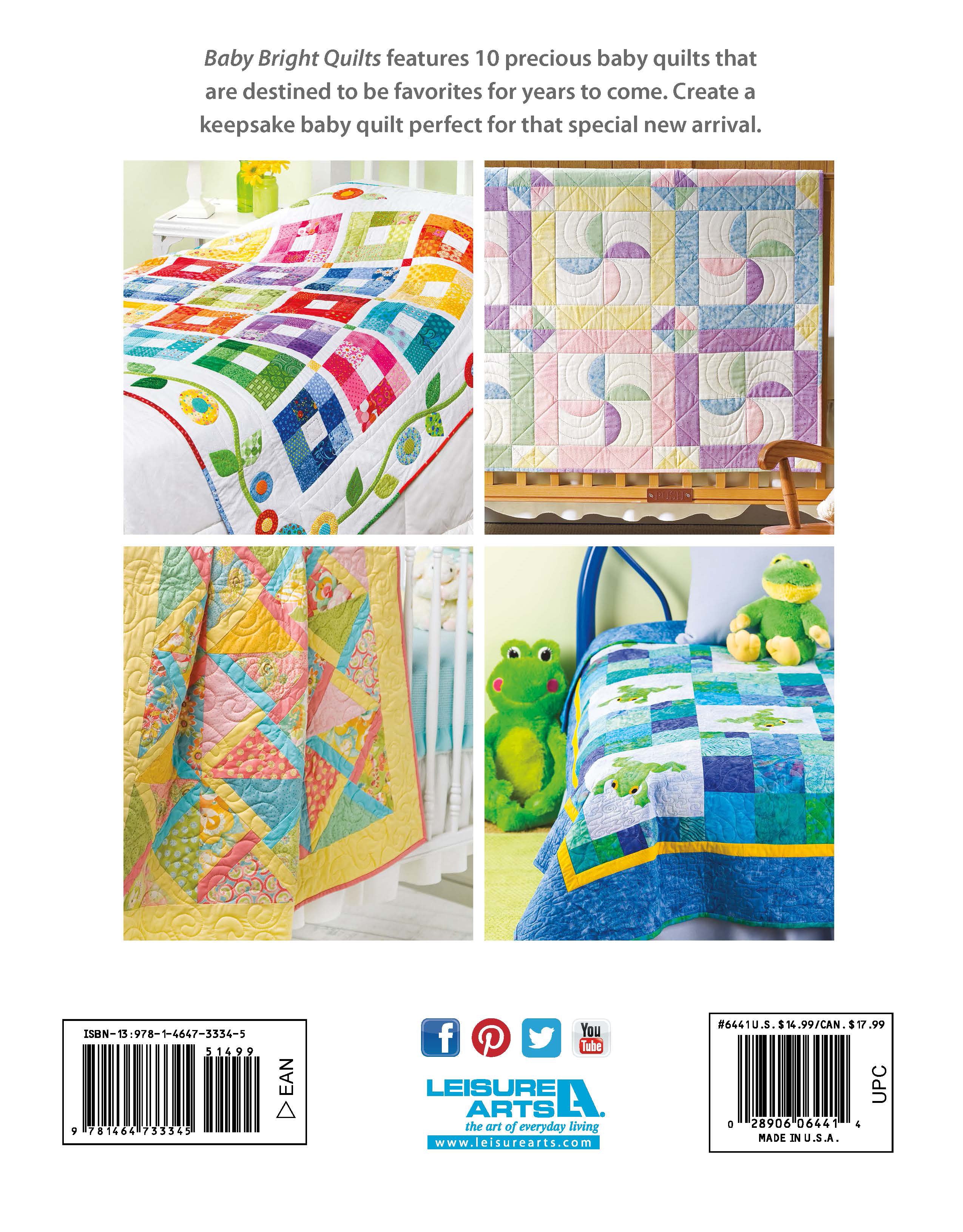 Baby Bright Quilts—Use Pops of Color in Stunning Baby Designs!