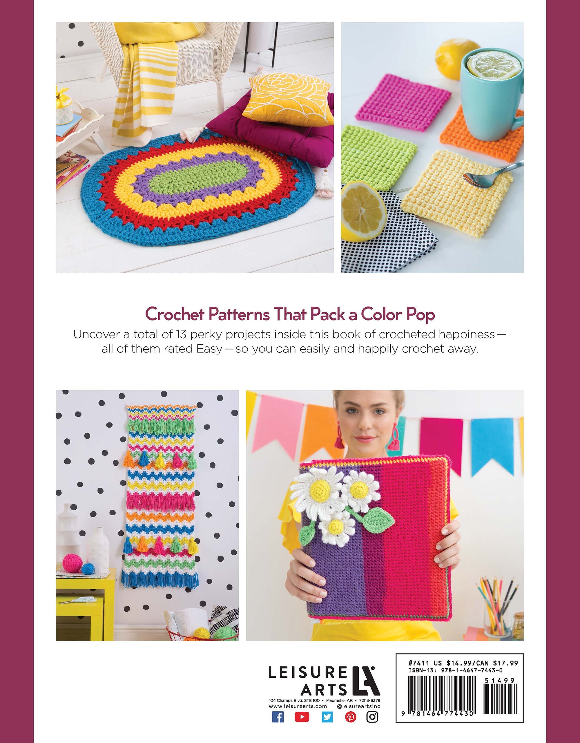 Happy Crochet—13 Fun Projects That Are Sure to Brighten Your Day