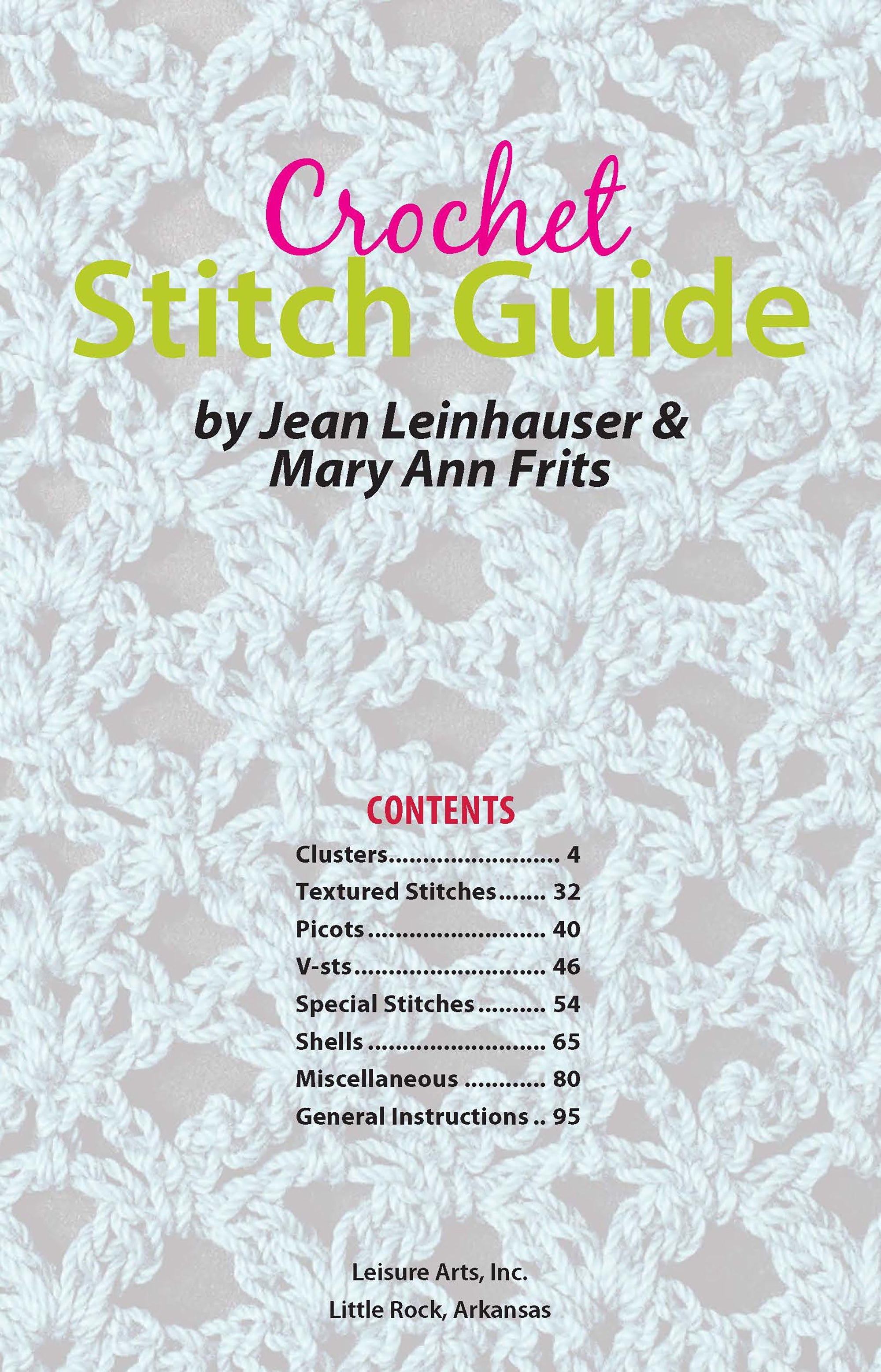 Crochet Stitch Guide
