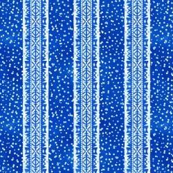 Paper Flurries - Stripe - Blue (3-Yard Pack)