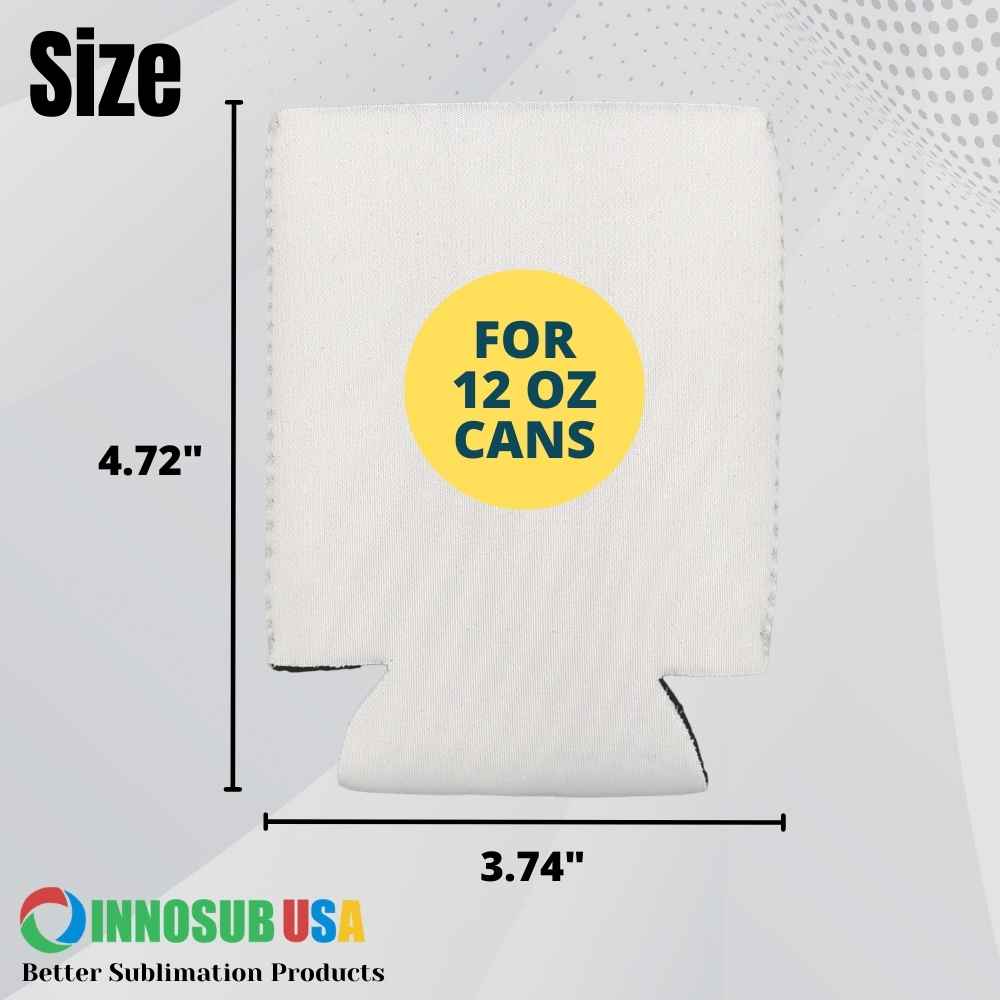 Sublimation Printing Neoprene 12 Oz Can Cooler Blanks | DIY Printing by INNOSUB USA