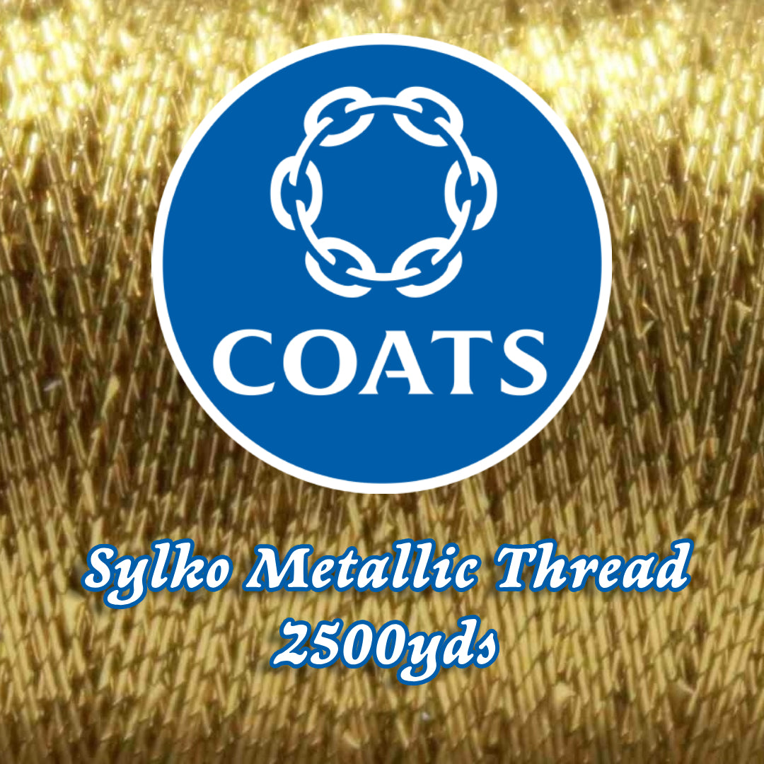 Coats Sylko Metallic Thread 2500yds
