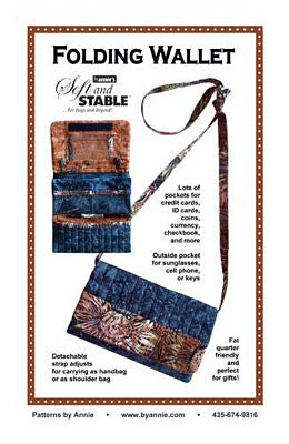 Folding Wallet Sewing Pattern