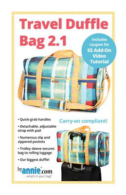 Travel Duffle Bag 2.1 Sewing Pattern