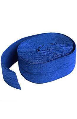 Fold-Over Elastic, Blastoff Blue, 3/4" x 2 Yards