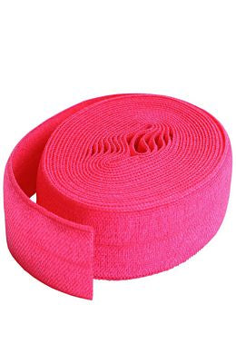 Fold-Over Elastic, Lipstick, 3/4" x 2 Yards