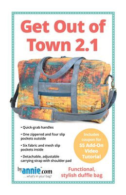 Get Out of Town Duffle 2.1 Sewing Pattern