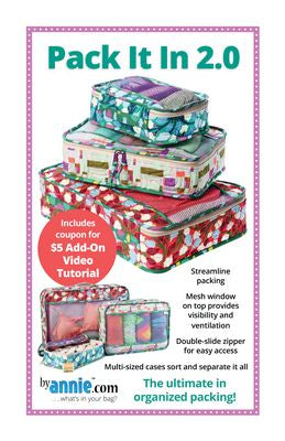 Pack It In! 2.0 Sewing Pattern